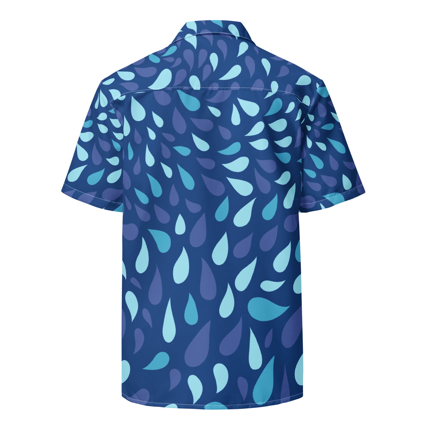 WEEDISH DRIP DROP BUTTON-UP RETIREMENT SHIRT