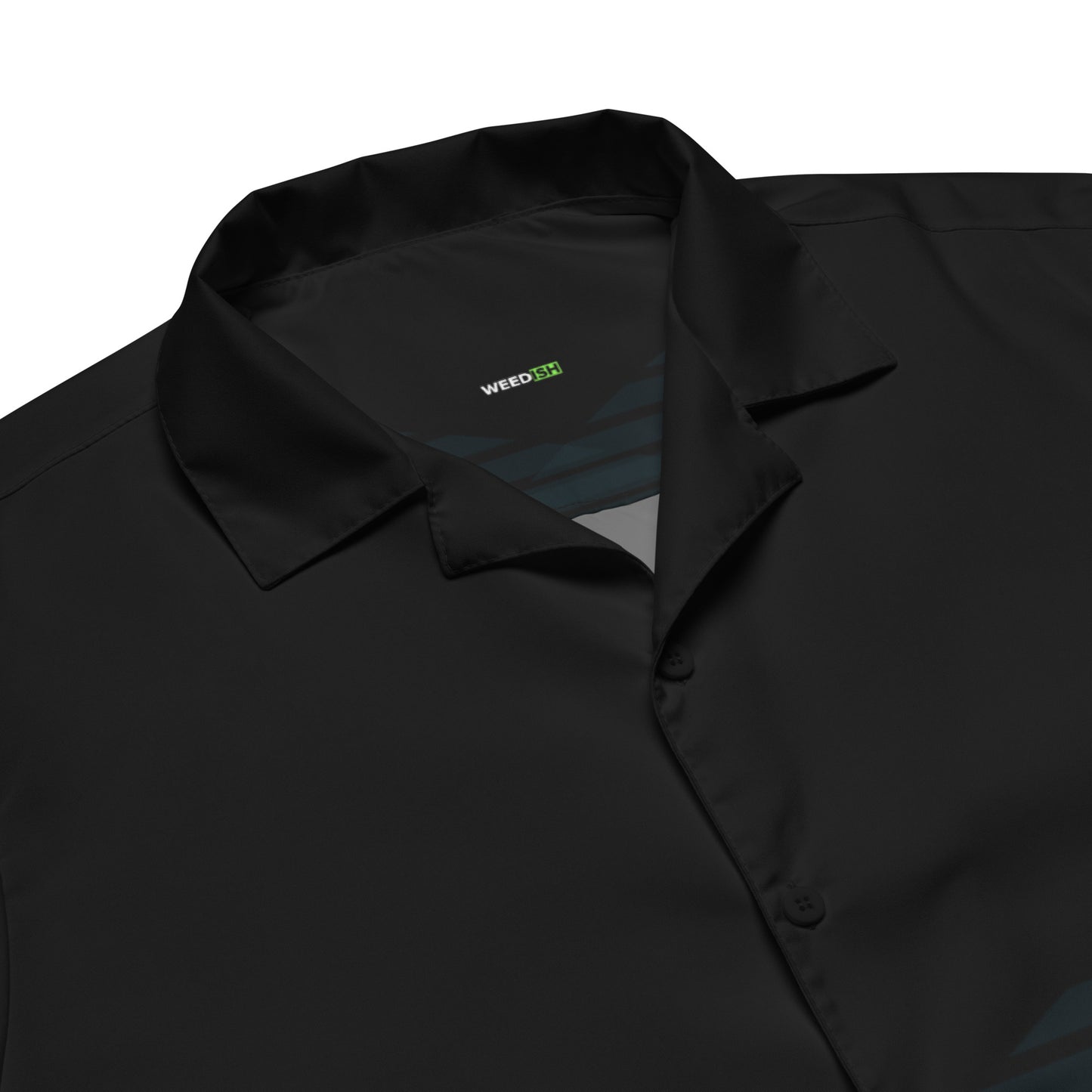 WEEDISH MYSTERY MAN BUTTON-UP RETIREMENT SHIRT