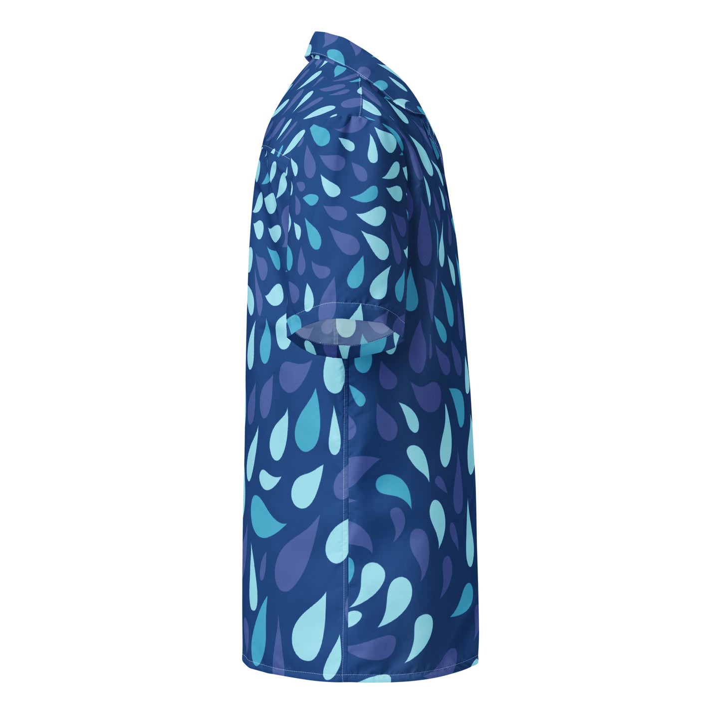 WEEDISH DRIP DROP BUTTON-UP RETIREMENT SHIRT