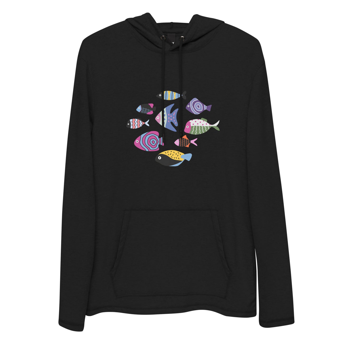 WEEDISH PLENTY OF FISH T-SHIRT HOODIE