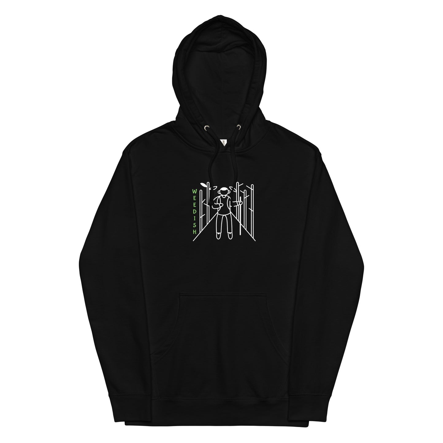 WEEDISH 'STICKMAN SERIES' IN THE WOODS PREMIUM SOFT HOODIE