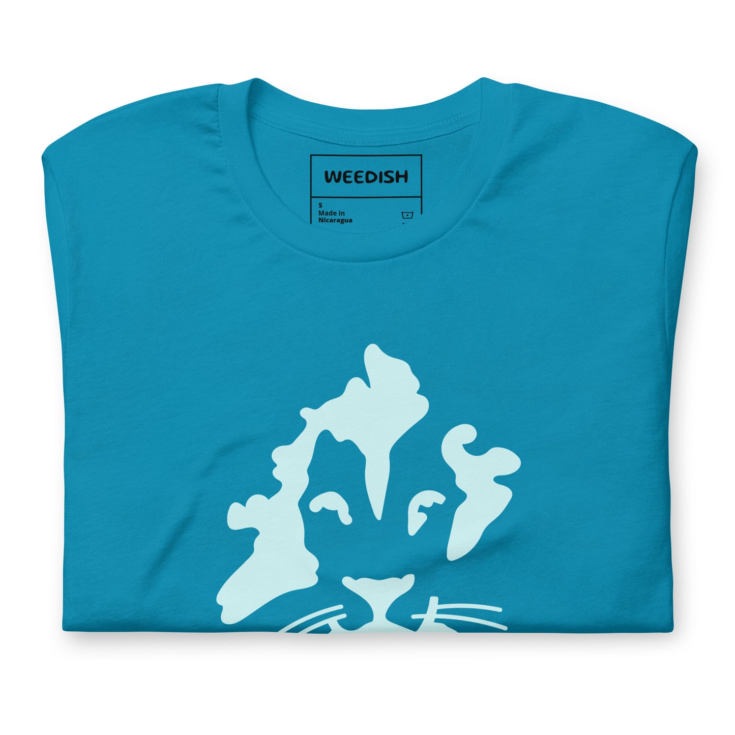 WEEDISH LION FACE T-SHIRT