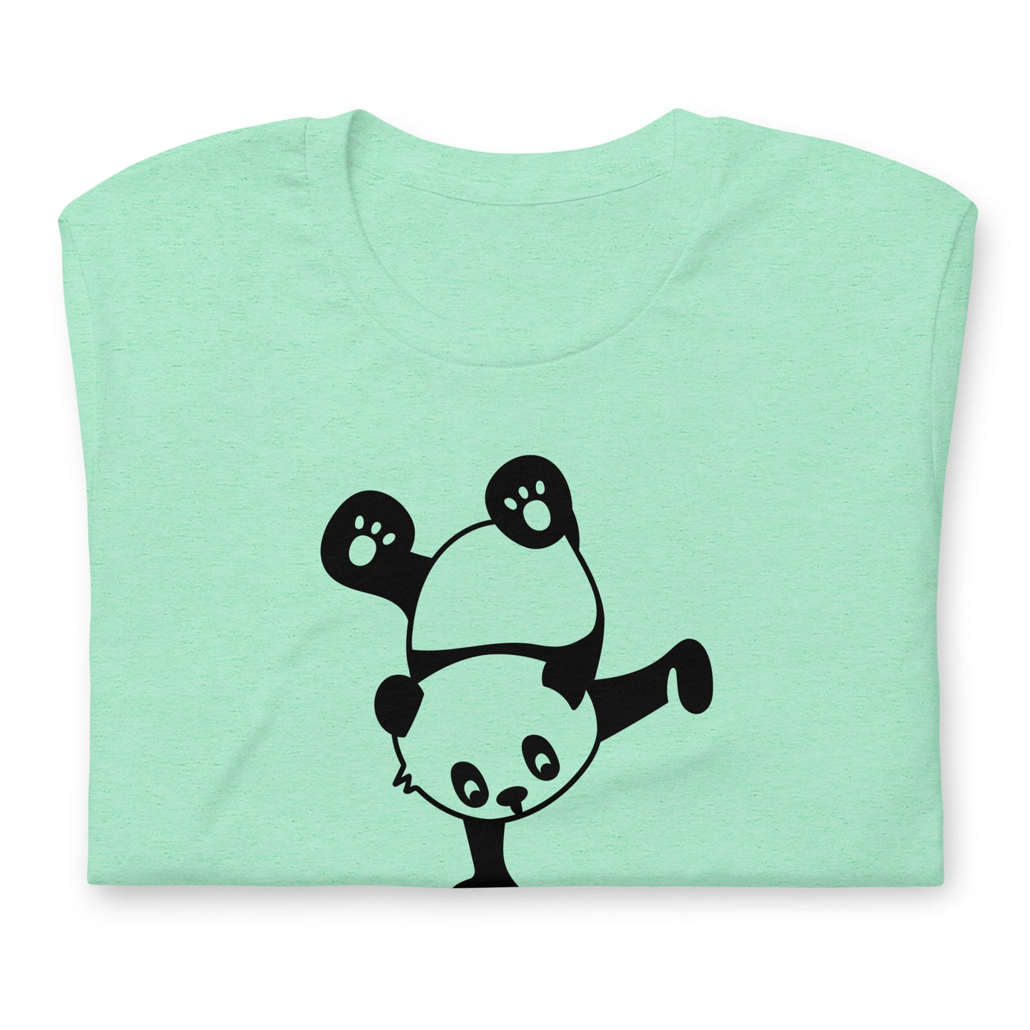 WEEDISH PANDAMAN HANDPLANT PREMIUM SOFT T-SHIRT