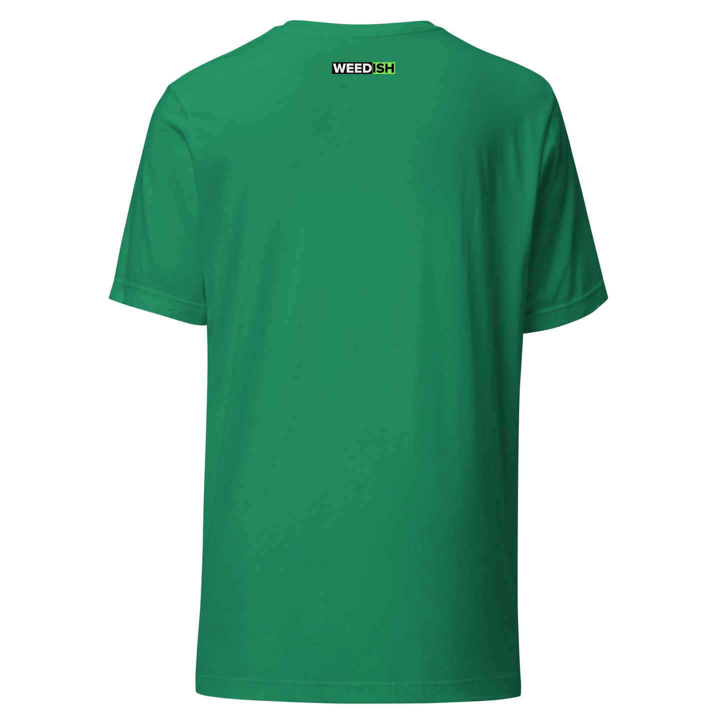 WEEDISH PANDA MAN GREENER PASTURES PREMIUM SOFT T-SHIRT