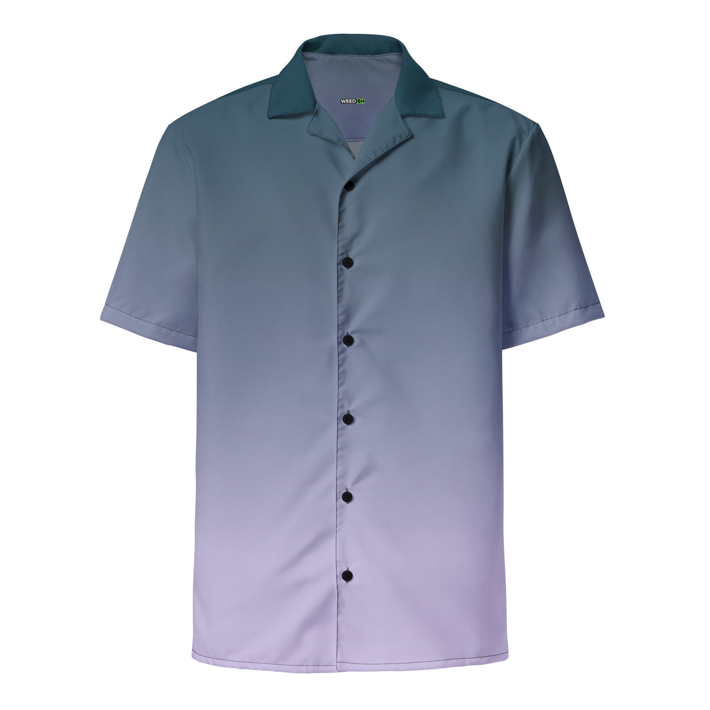 WEEDISH GRADIENT BUTTON-UP RETIREMENT SHIRT