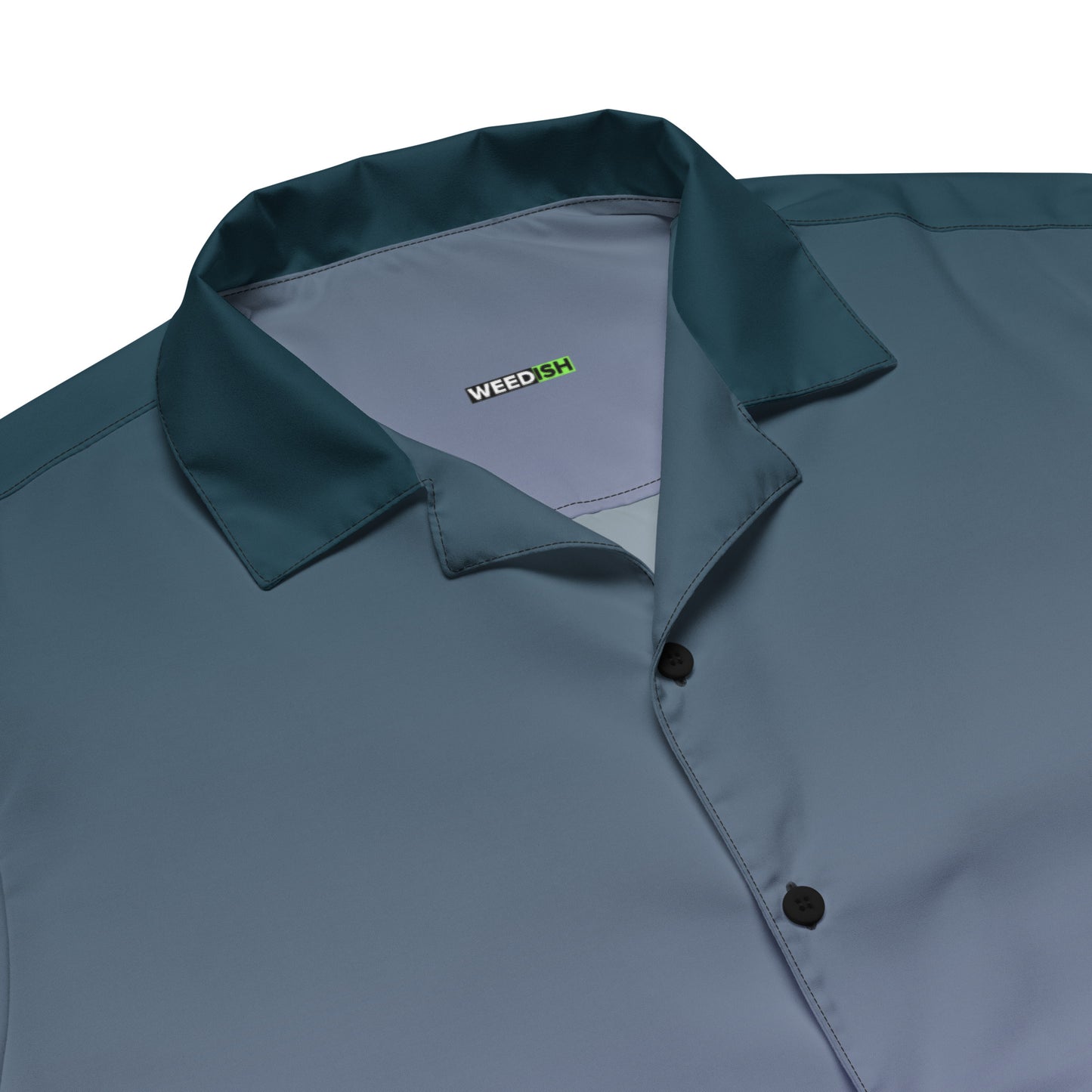 WEEDISH GRADIENT BUTTON-UP RETIREMENT SHIRT