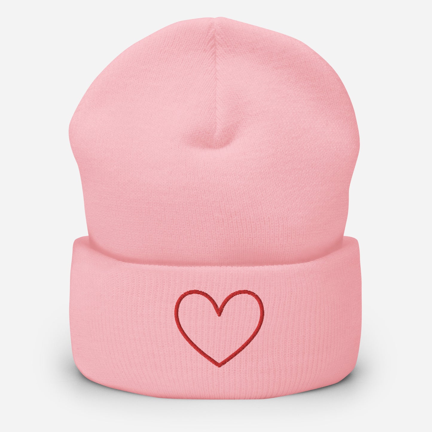 WEEDISH HEART STITCHED BEANIE