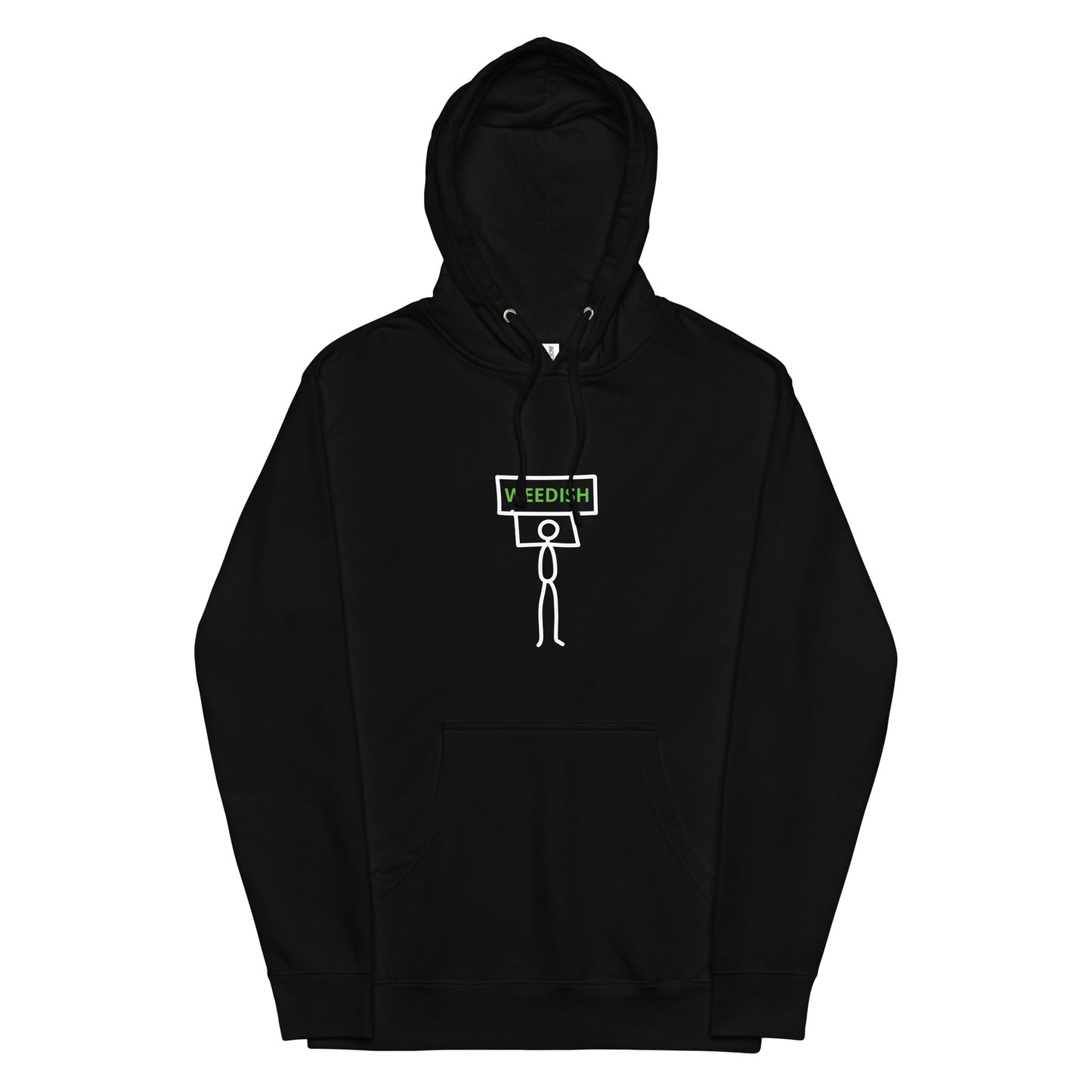 WEEDISH 'STICKMAN SERIES' LOOK AT ME PREMIUM SOFT HOODIE