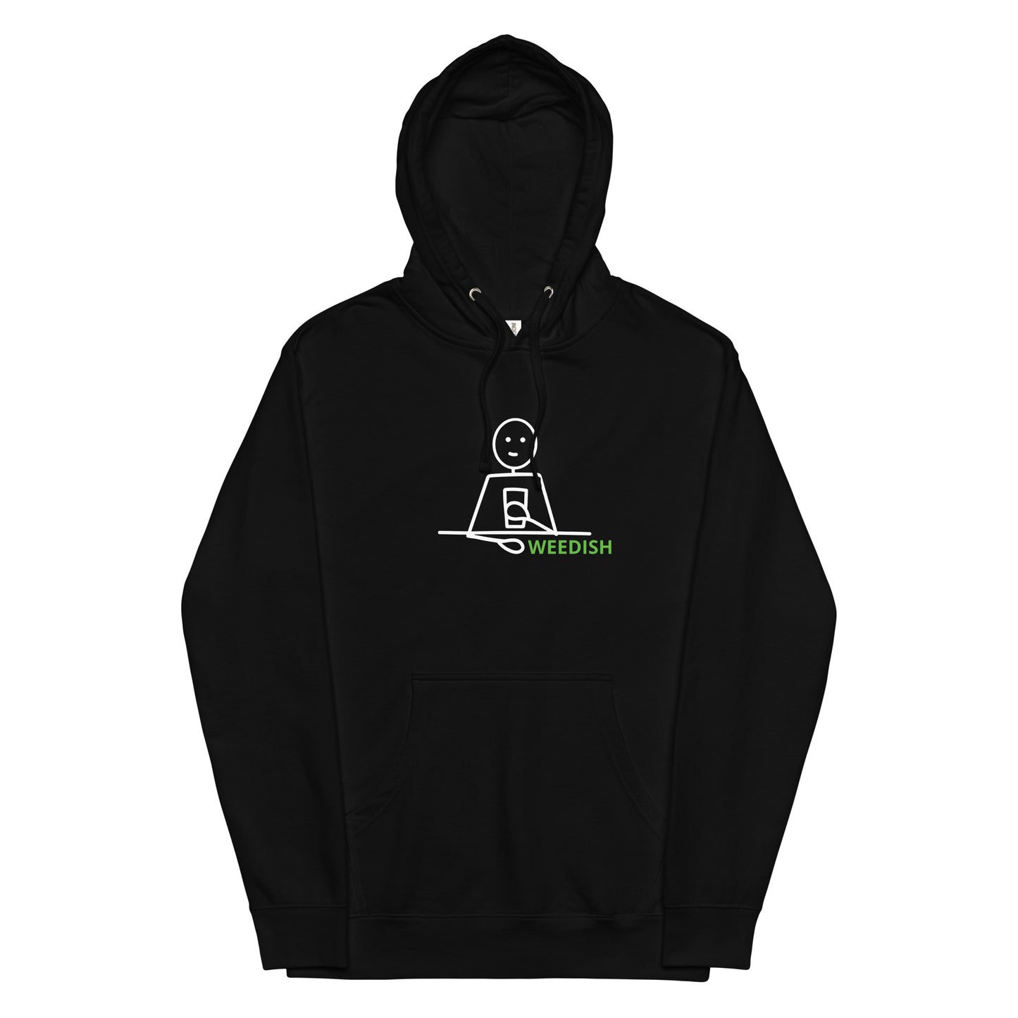 WEEDISH 'STICKMAN SERIES' IT'S 5:00 SOMEWHERE PREMIUM SOFT HOODIE