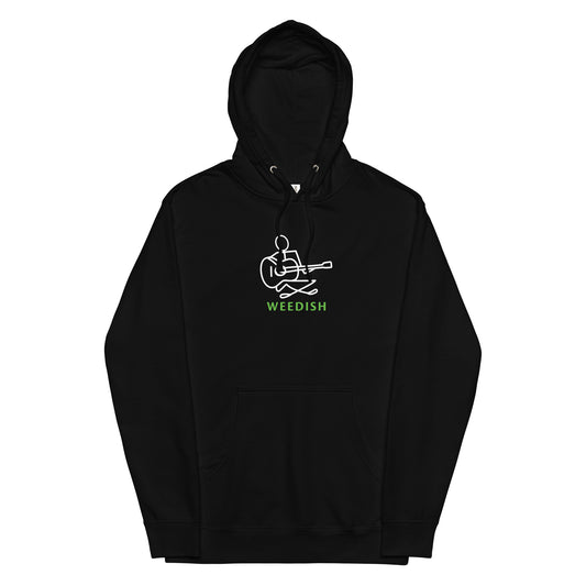 WEEDISH 'STICKMAN SERIES' PLAY ME PREMIUM SOFT HOODIE