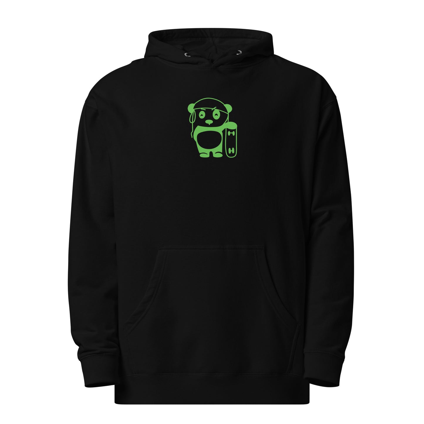 WEEDISH PANDAMAN SKATER PREMIUM SOFT HOODIE