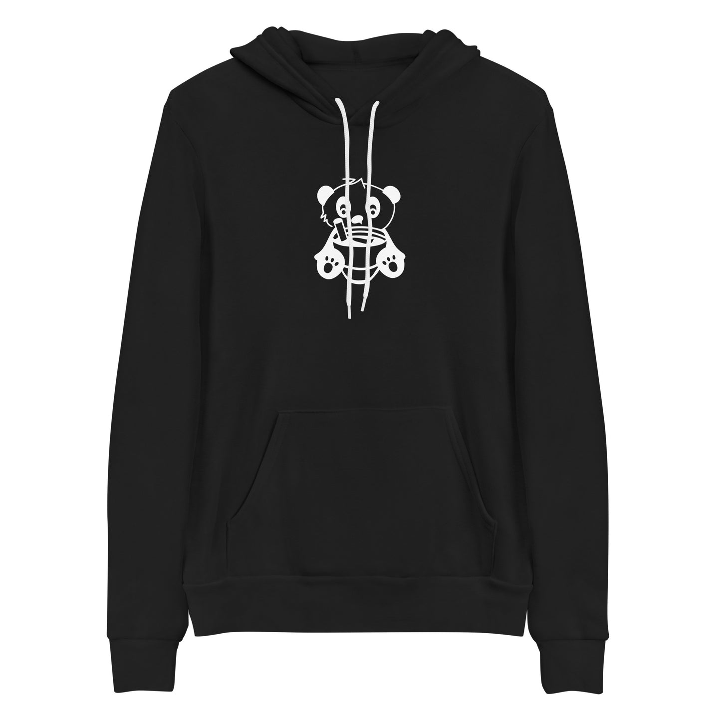 WEEDISH PANDAMAN I LOVE NOODLES PREMIUM HOODIE