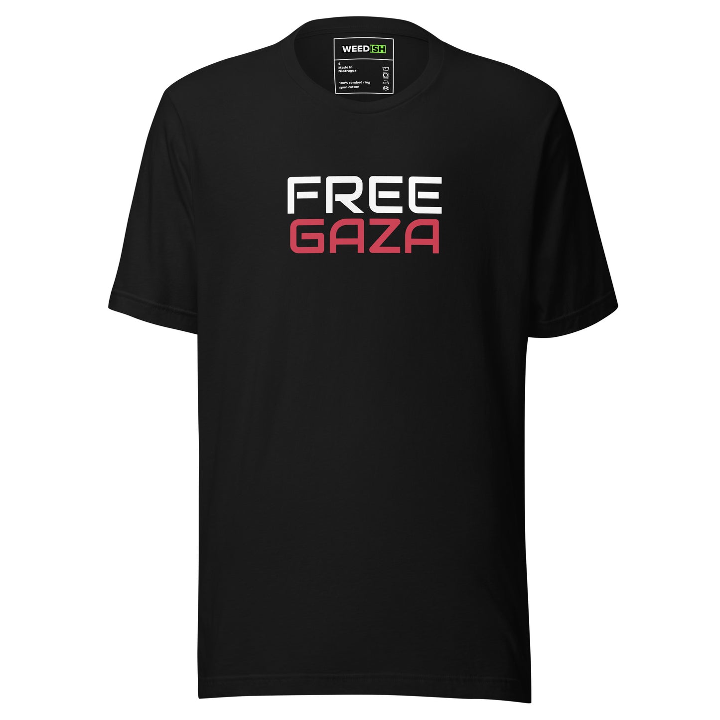 WEEDISH FREE GAZA PREMIUM SOFT T-SHIRT