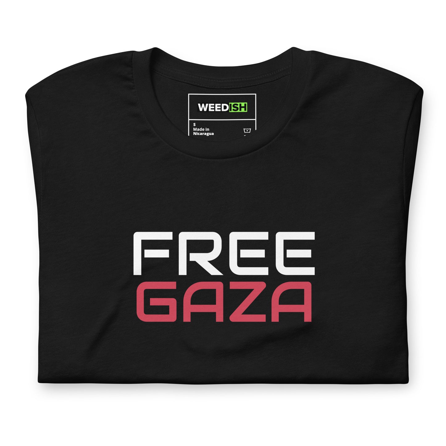 WEEDISH FREE GAZA PREMIUM SOFT T-SHIRT