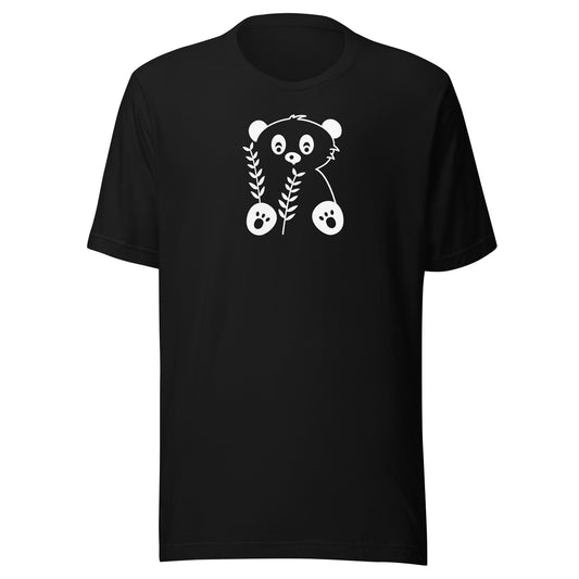 WEEDISH WILD FERN PANDAMAN PREMIUM SOFT T-SHIRT