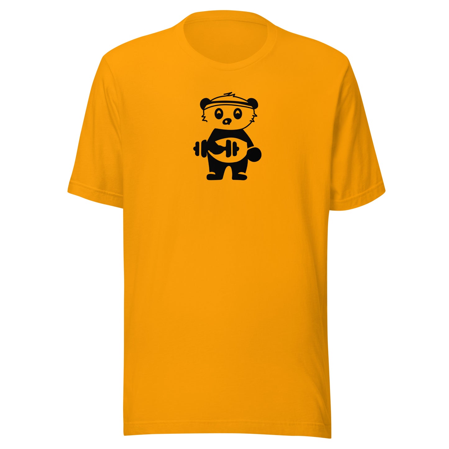 WEEDISH PANDAMAN WORKOUT PREMIUM T-SHIRT