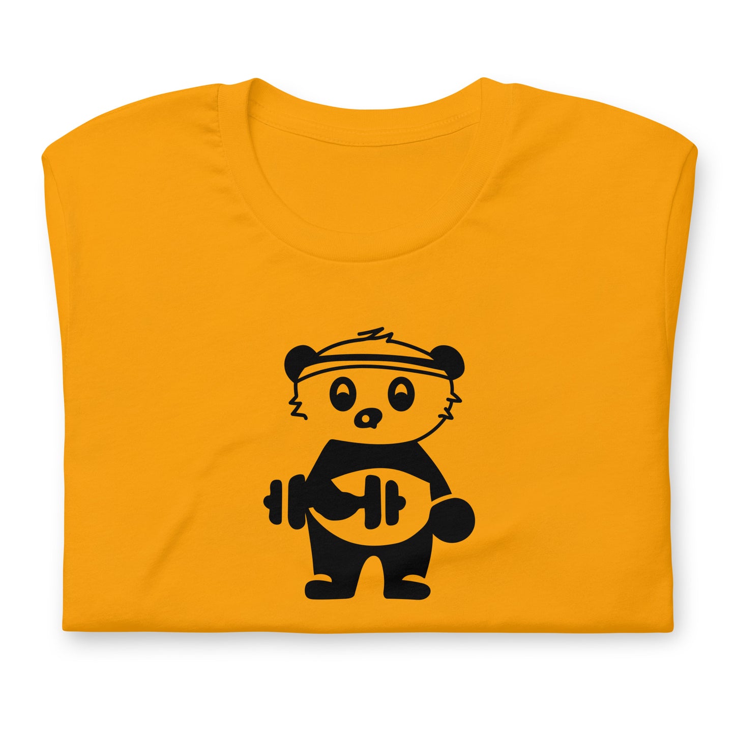 WEEDISH PANDAMAN WORKOUT PREMIUM T-SHIRT