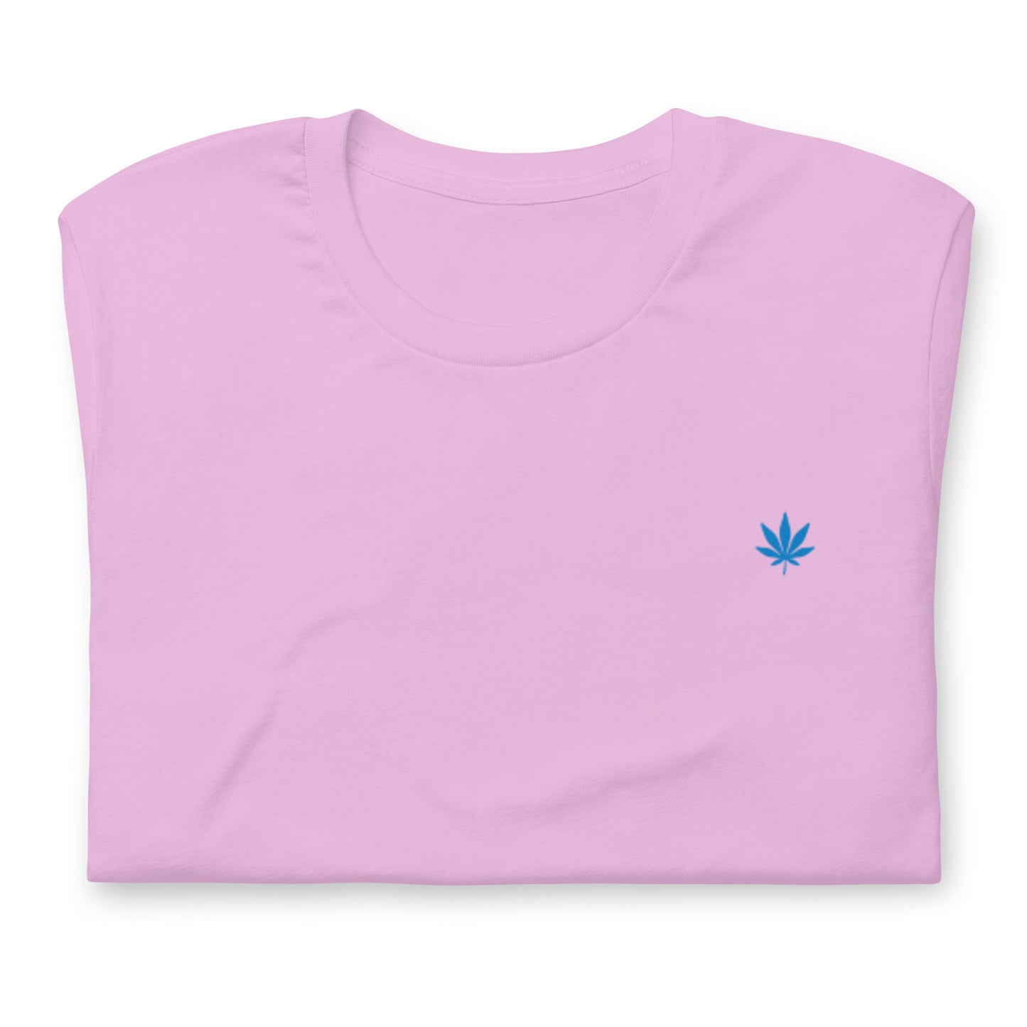 WEEDISH BLUE LEAF T-SHIRT